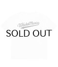 WACKO MARIA (WASHED HEAVY WEIGHT CREW NECK T-SHIRT TYPE-4) WHITE