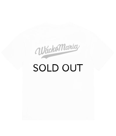 画像1: WACKO MARIA (WASHED HEAVY WEIGHT CREW NECK T-SHIRT TYPE-4) WHITE
