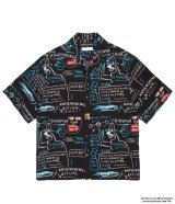 WACKO MARIA (JEAN-MICHEL BASQUIAT S/S HAWAIIAN SHRT TYPE-1) ONE