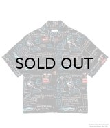 WACKO MARIA (JEAN-MICHEL BASQUIAT S/S HAWAIIAN SHRT TYPE-1) ONE