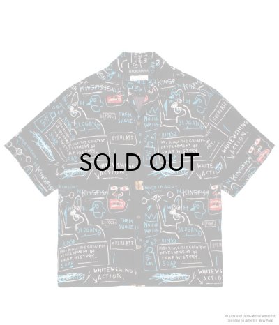 画像1: WACKO MARIA (JEAN-MICHEL BASQUIAT S/S HAWAIIAN SHRT TYPE-1) ONE