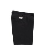 WACKO MARIA (DOUBLE PLEATED CHINO SHORT TROUSERS) BLACK