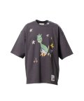 Maison MIHARA YASUHIRO (Leon Doodle Printed T-shirt) BLACK
