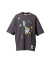 画像1: Maison MIHARA YASUHIRO (Leon Doodle Printed T-shirt) BLACK (1)