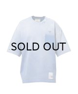 Maison MIHARA YASUHIRO (Sun Faded Like V-neck T-shirt) NAVY