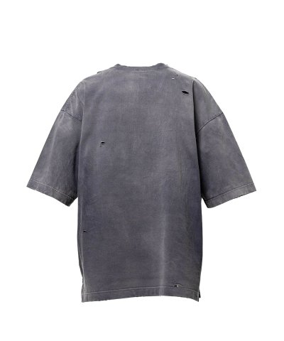 画像2: Maison MIHARA YASUHIRO (Sun Faded Like V-neck T-shirt) BLACK