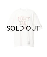 Maison MIHARA YASUHIRO (Don't Tag Me Printed T-shirt) WHITE -30% OFF-