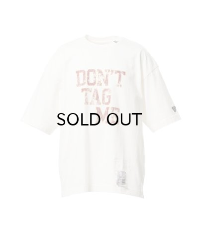 画像1: Maison MIHARA YASUHIRO (Don't Tag Me Printed T-shirt) WHITE -30% OFF-
