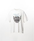 KAMIYA ("THE DARKNESS WILL DISAPPEAR" T-shirt) WHITE