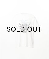 KAMIYA ("THE DARKNESS WILL DISAPPEAR" T-shirt) WHITE