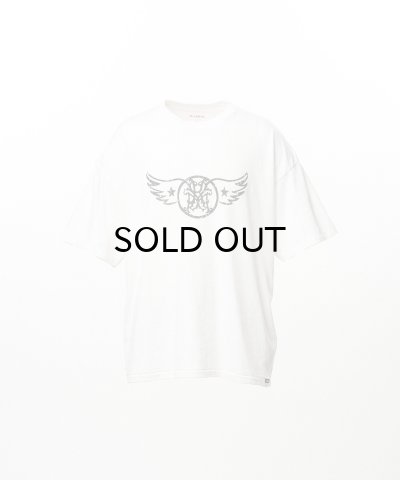 画像1: KAMIYA ("AERO-KMY" T-shirt) WHITE