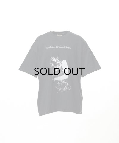 画像1: KAMIYA ("SWEET SMILE" T-shirt) BLACK