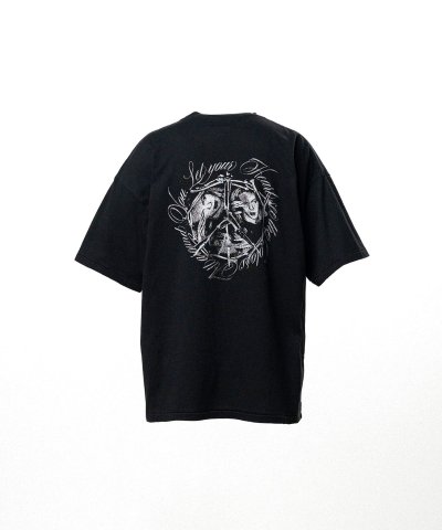 画像2: KAMIYA ("SWEET SMILE" T-shirt) BLACK