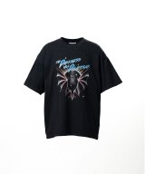 KAMIYA ("THE DARKNESS WILL DISAPPEAR" T-shirt) BLACK