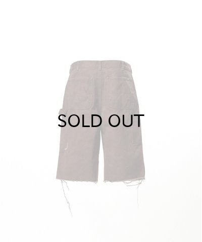 画像2: KAMIYA (BORO Duck Painter Bermuda Pants) BROWN