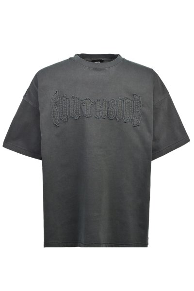 画像1: BREATH (SOUTHSIDE CROSS TEE) BLACK