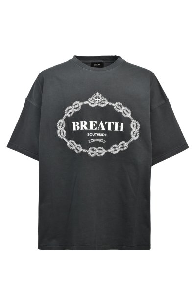 画像1: BREATH (ROYAL LOGO TEE) BLACK