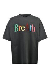 BREATH (RAINBOW LOGO TEE) BLACK