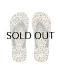 WACKO MARIA (HAYN / LEOPARD BEACH SANDALS) BROWN