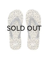 WACKO MARIA (HAYN / LEOPARD BEACH SANDALS) BROWN