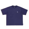 LQQK STUDIO (Q RING HEAVY WEIGHT TEE) NAVY