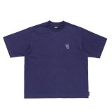 LQQK STUDIO (Q RING HEAVY WEIGHT TEE) NAVY