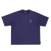 画像1: LQQK STUDIO (Q RING HEAVY WEIGHT TEE) NAVY (1)