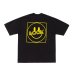 画像1: LQQK STUDIO (LQQK SMILY LOGO POCKET TEE) BLACK (1)
