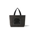 BLACK EYE PATCH (OG LABEL APPLIQUE MEDIUM TOTE) BLACK