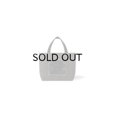 画像1: BLACK EYE PATCH (OG LABEL APPLIQUE SMALL TOTE) BLACK