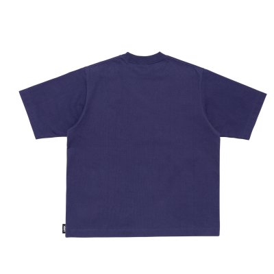 画像2: LQQK STUDIO (Q RING HEAVY WEIGHT TEE) NAVY