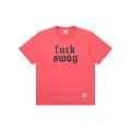 BLACK EYE PATCH (FUCK SWAG TEE) APRICOT