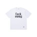 画像1: BLACK EYE PATCH (FUCK SWAG TEE) WHITE (1)