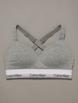 Calvin Klein (Icon Cotton Modal リフトブラレット) GRAY