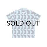 BLACK EYE PATCH (JIRO KONAMI CROW OPEN COLLARED S/S SHIRT) MULTI