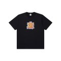 BLACK EYE PATCH (OLD SCHOOL LETTERS TEE) BLACK