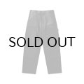 BLACK EYE PATCH (FAUX LEATHER EXTRA BAGGY DOUBLE KNEE PANTS) BLACK