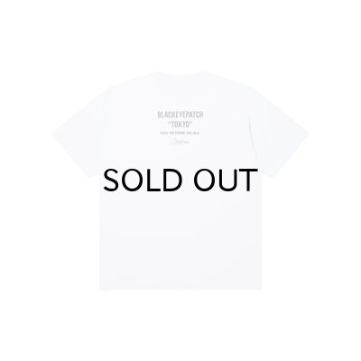 画像2: BLACK EYE PATCH (JIRO KONAMI CROW PHOTO TEE) WHITE