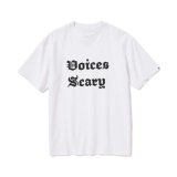 HOMBRE NINO (S/S PRINT TEE VOICES SCARY) WHITE