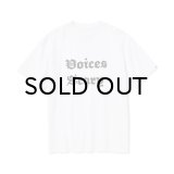 HOMBRE NINO (S/S PRINT TEE VOICES SCARY) WHITE -30% OFF-