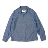 HOMBRE NINO (CORONA UTILITY EYELET SHIRT) CHAMBRAY