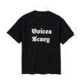 HOMBRE NINO (S/S PRINT TEE VOICES SCARY) BLACK