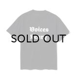 HOMBRE NINO (S/S PRINT TEE VOICES SCARY) BLACK -30% OFF-