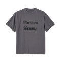 HOMBRE NINO (S/S PRINT TEE VOICES SCARY) C.GRAY