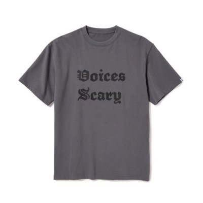 画像1: HOMBRE NINO (S/S PRINT TEE VOICES SCARY) C.GRAY