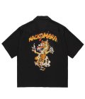 WACKO MARIA (TIM LEHI / HAWAIIAN SHIRT S/S TYPE-1) BLACK
