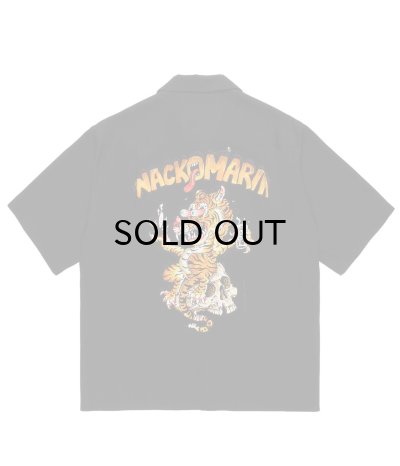 画像1: WACKO MARIA (TIM LEHI / HAWAIIAN SHIRT S/S TYPE-1) BLACK