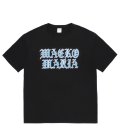WACKO MARIA (WASHED HEAVY WEIGHT CREW NECK T-SHIRT TYPE-12) BLACK
