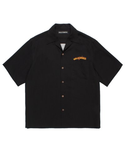 画像2: WACKO MARIA (TIM LEHI / HAWAIIAN SHIRT S/S TYPE-1) BLACK