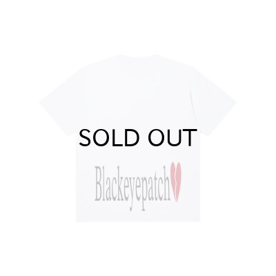 画像2: BLACK EYE PATCH (SYBAU HEARTBREAK TEE) WHITE
